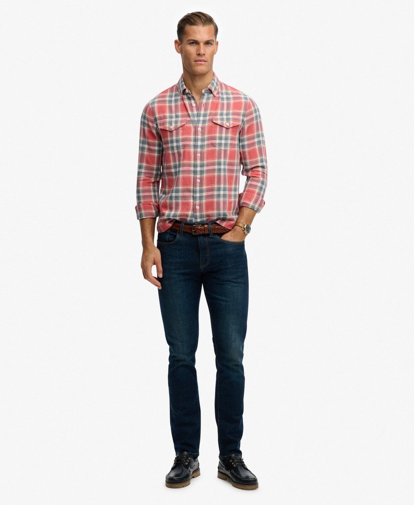 قميص كاروهات لايت من ميرشانت