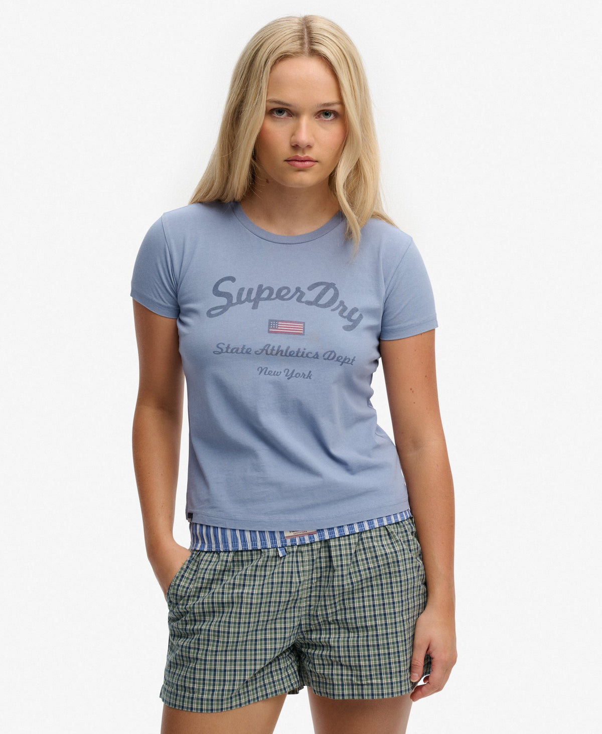 Athletic Essentials Fitted Graphic T-Shirt