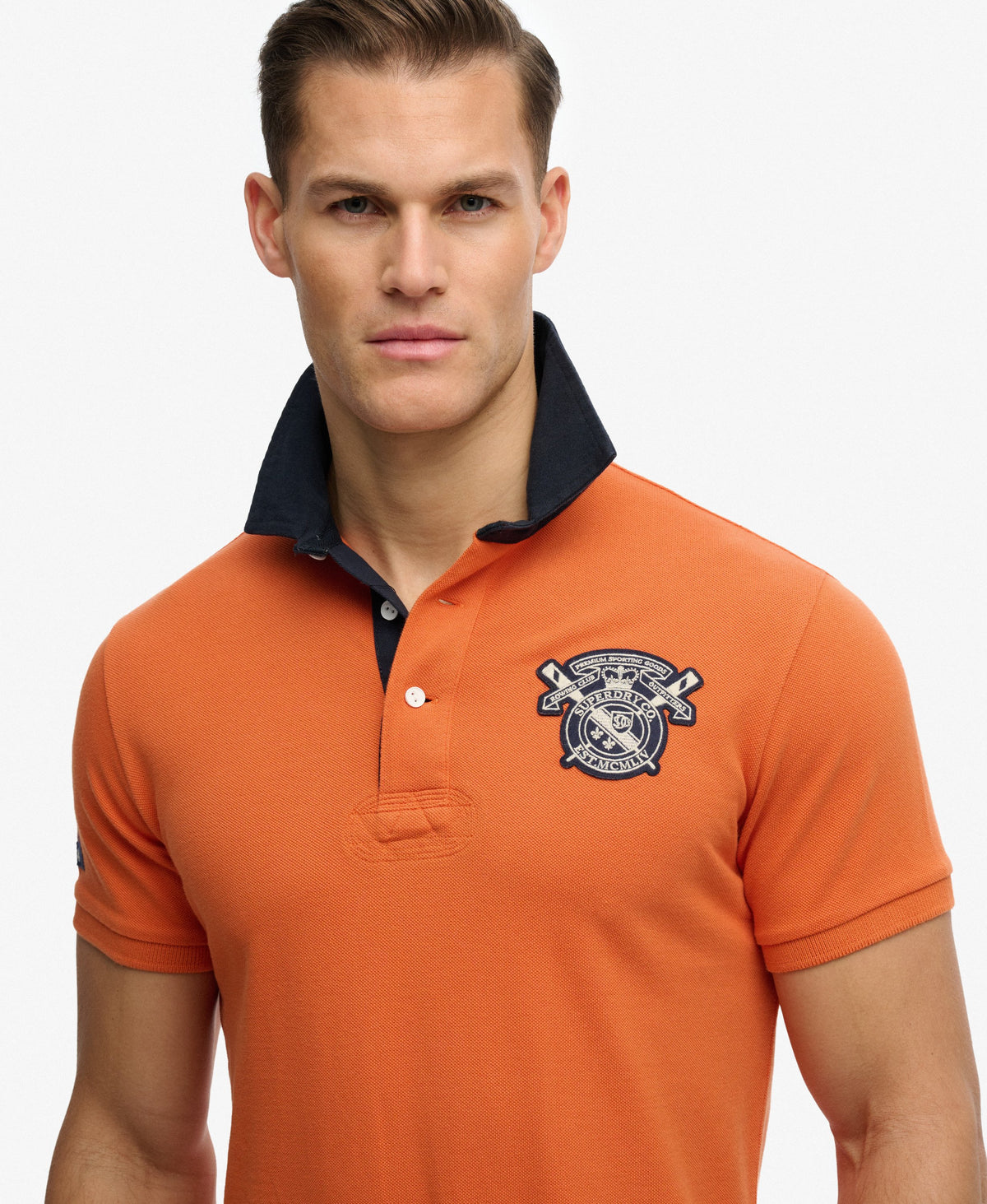 Vintage Pique Rugby Polo Shirt