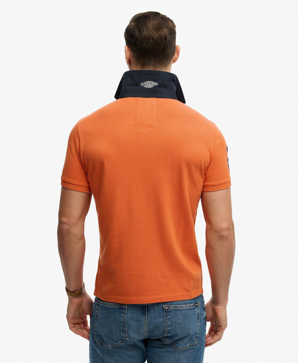Vintage Pique Rugby Polo Shirt