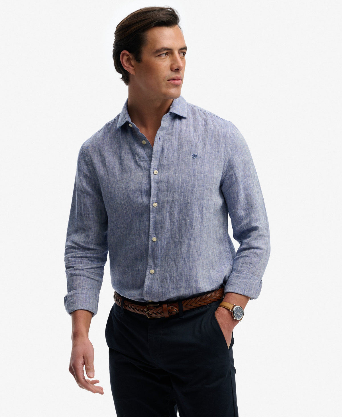 Riviera L/S Linen Shirt