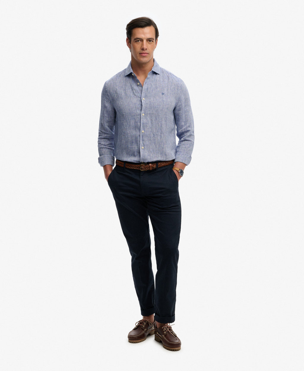 Riviera L/S Linen Shirt