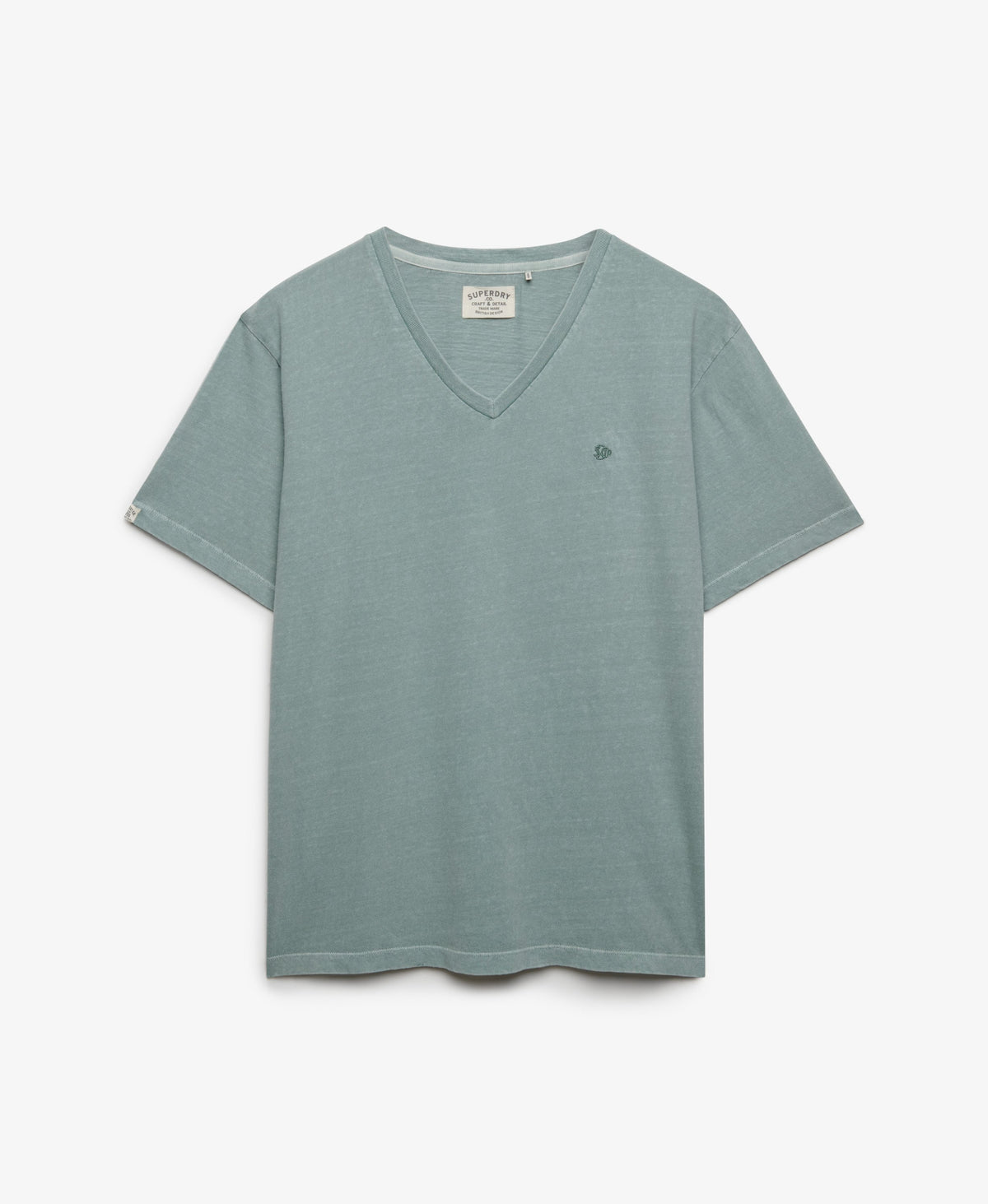 Classic Cotton Linen V-Neckline T-Shirt