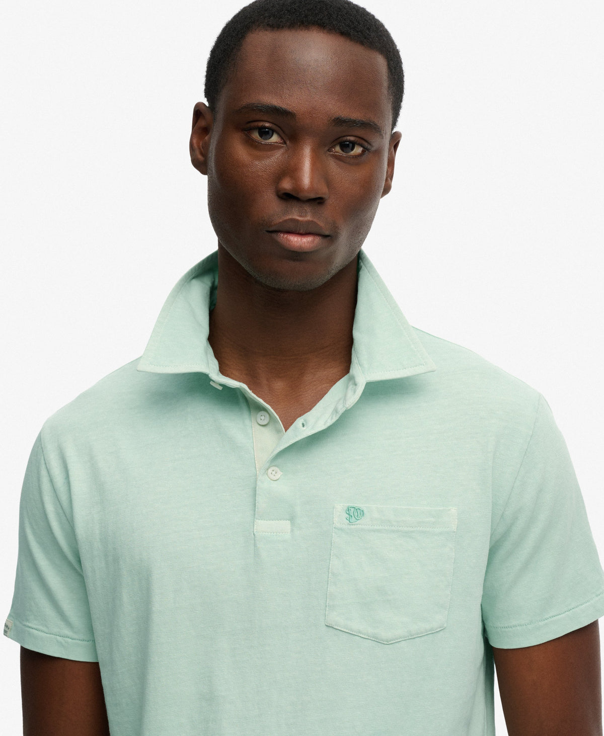 Classic Cotton Linen Polo Shirt