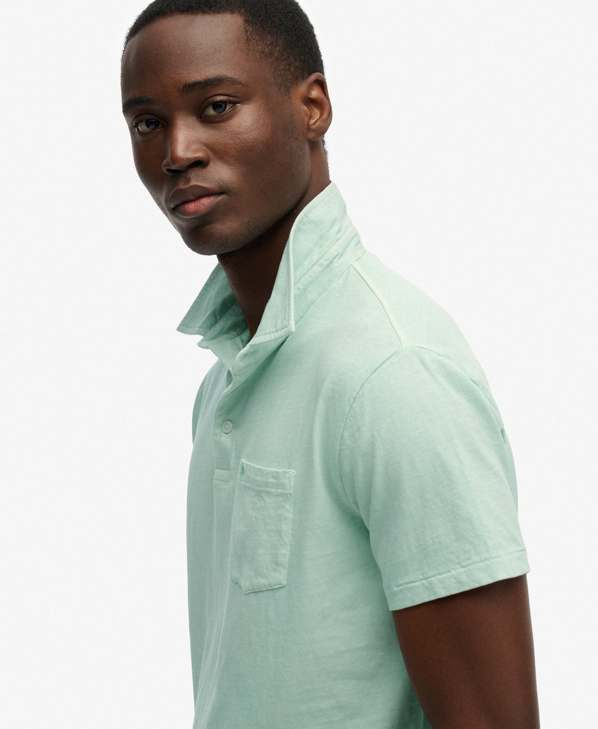 Classic Cotton Linen Polo Shirt