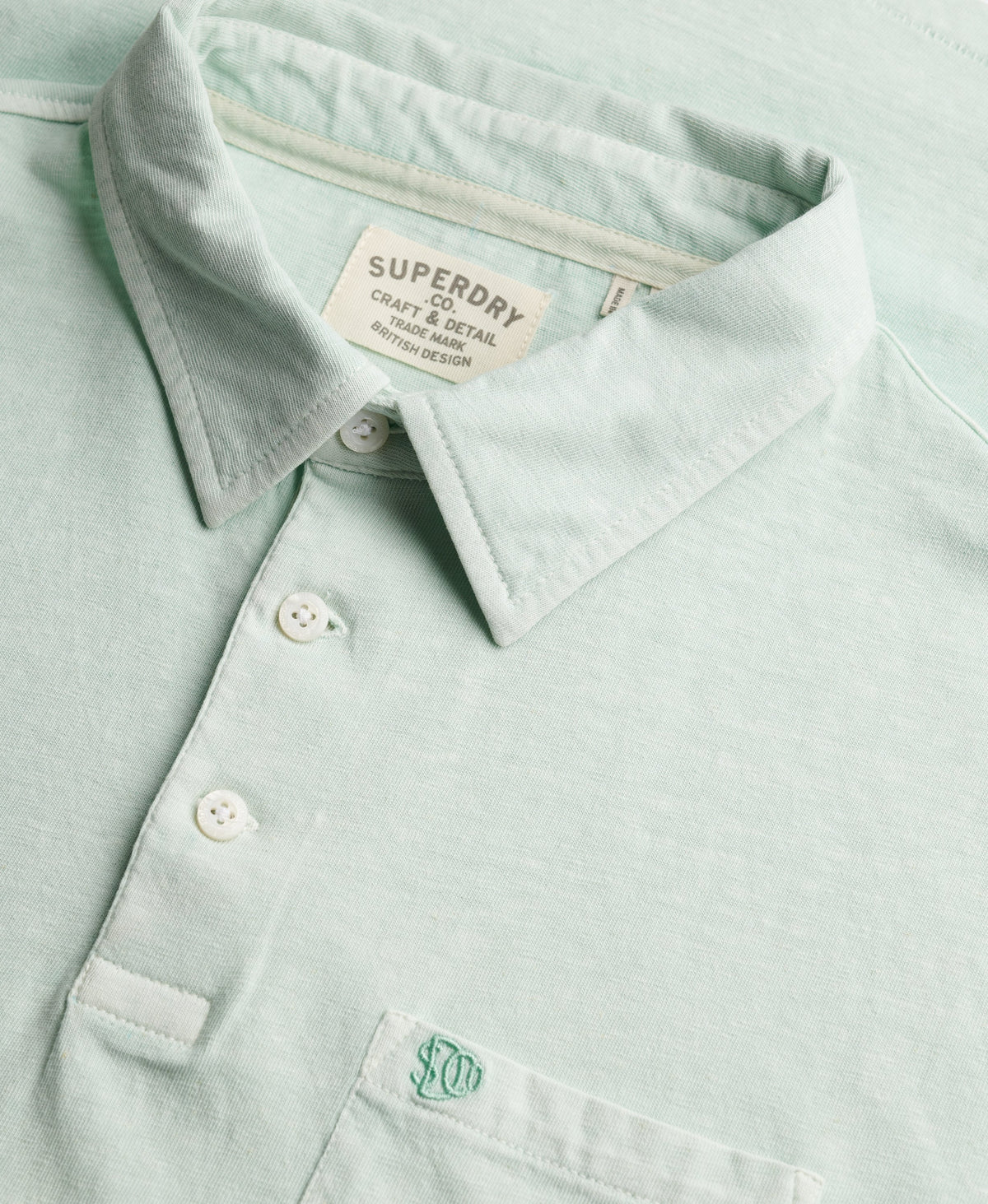 Classic Cotton Linen Polo Shirt