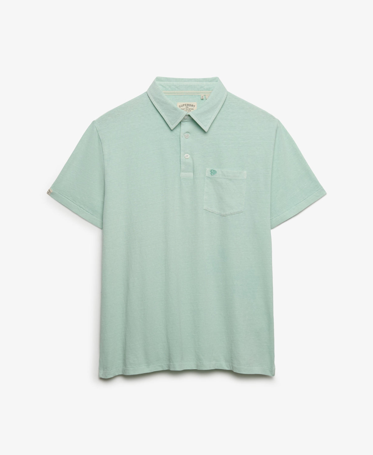 Classic Cotton Linen Polo Shirt