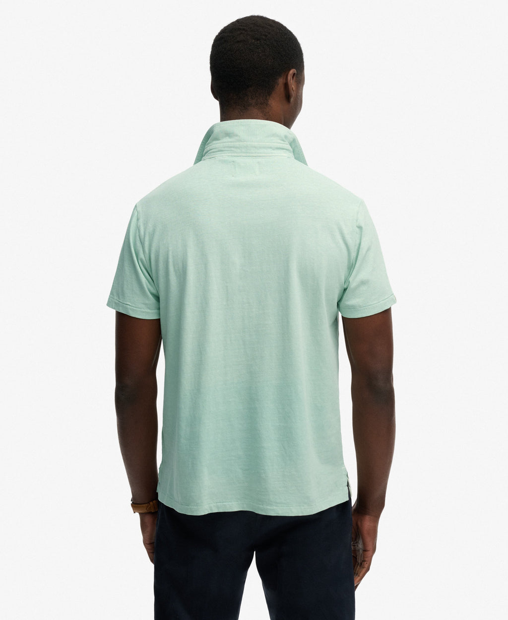 Classic Cotton Linen Polo Shirt