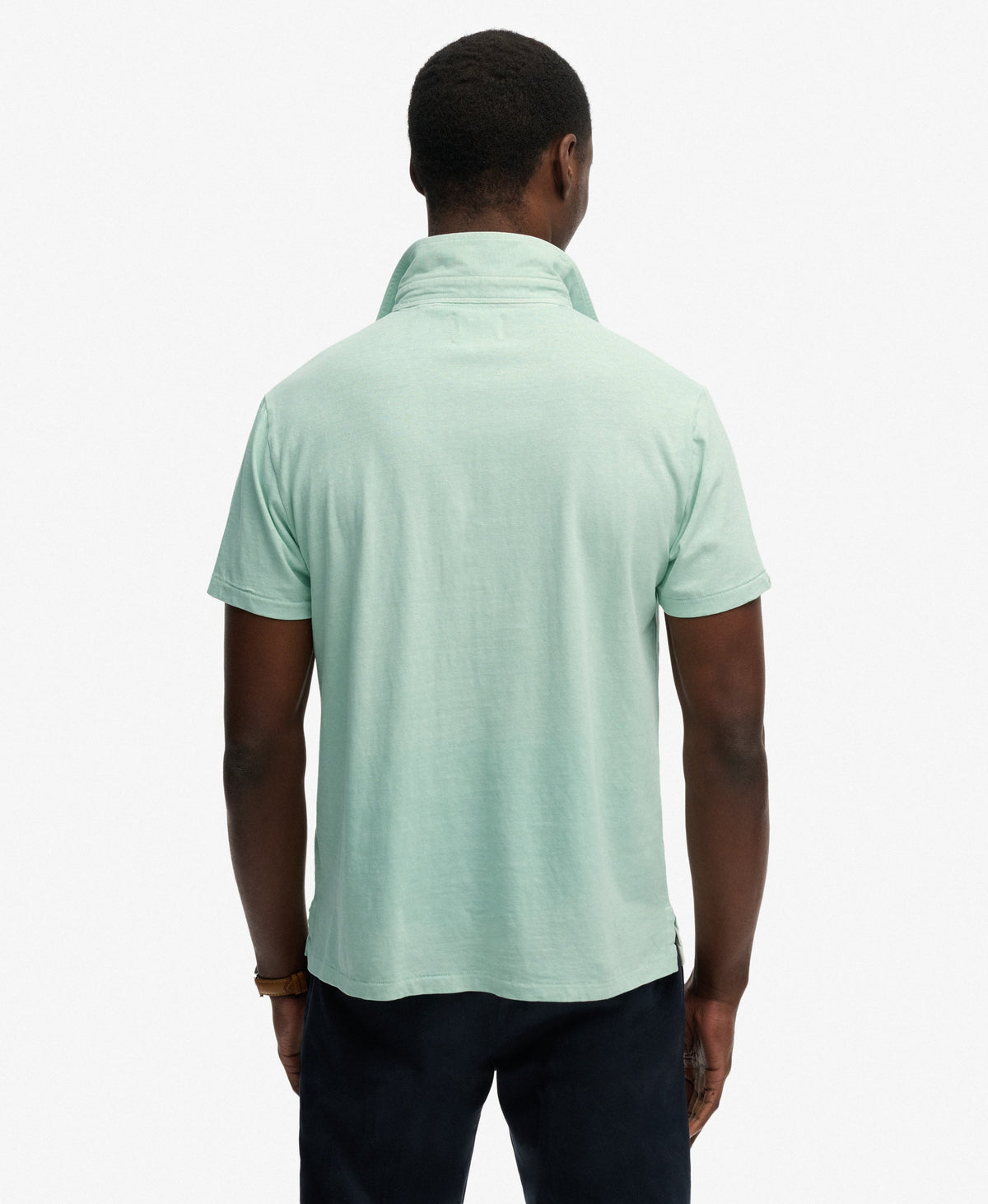 Classic Cotton Linen Polo Shirt