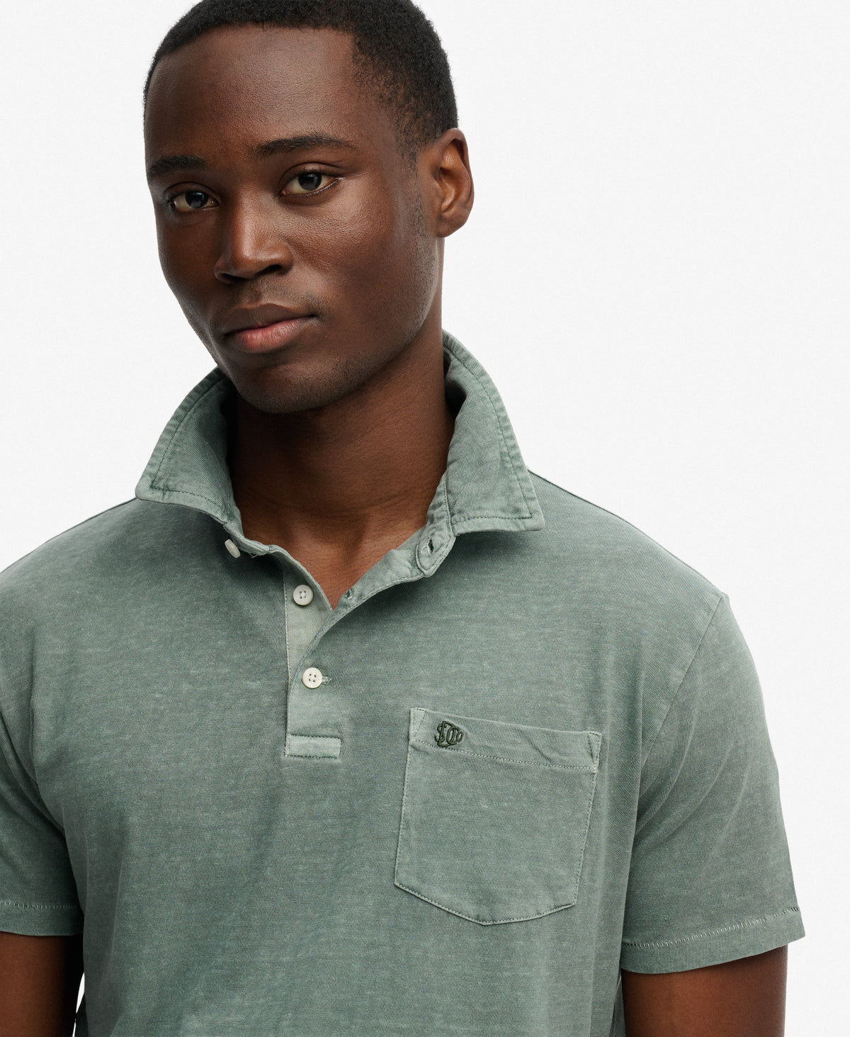 Classic Cotton Linen Polo Shirt