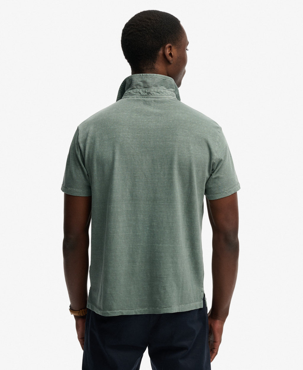 Classic Cotton Linen Polo Shirt