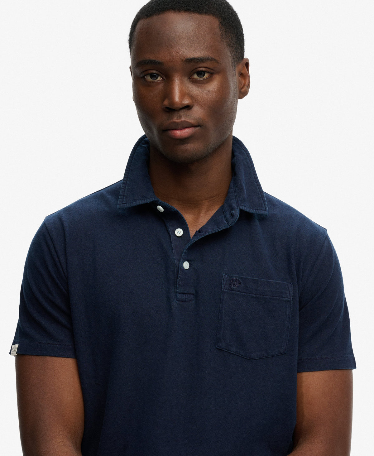Classic Cotton Linen Polo Shirt