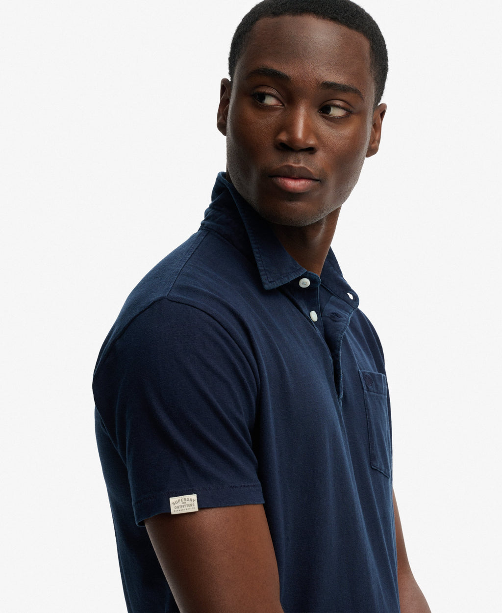 Classic Cotton Linen Polo Shirt