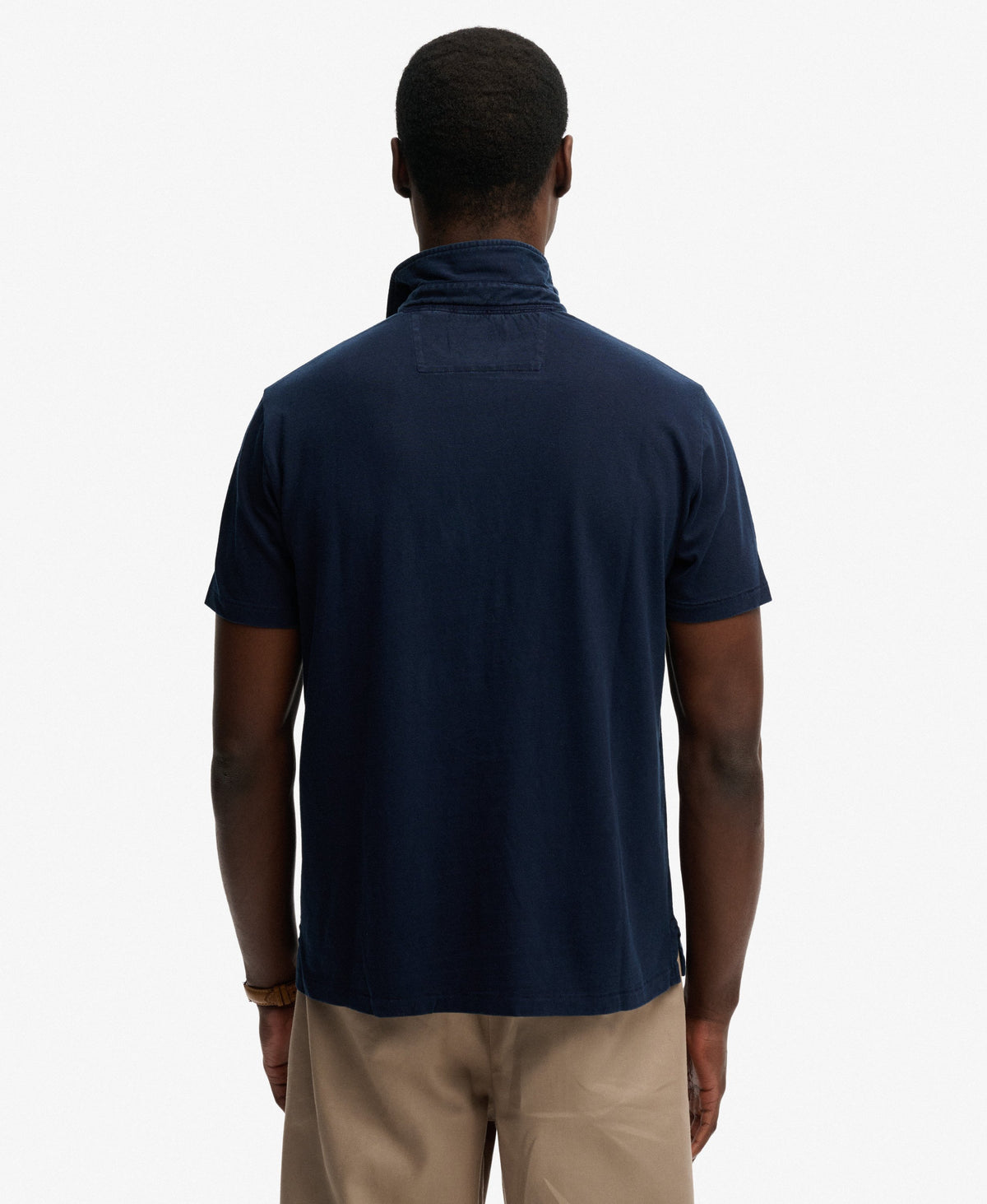 Classic Cotton Linen Polo Shirt