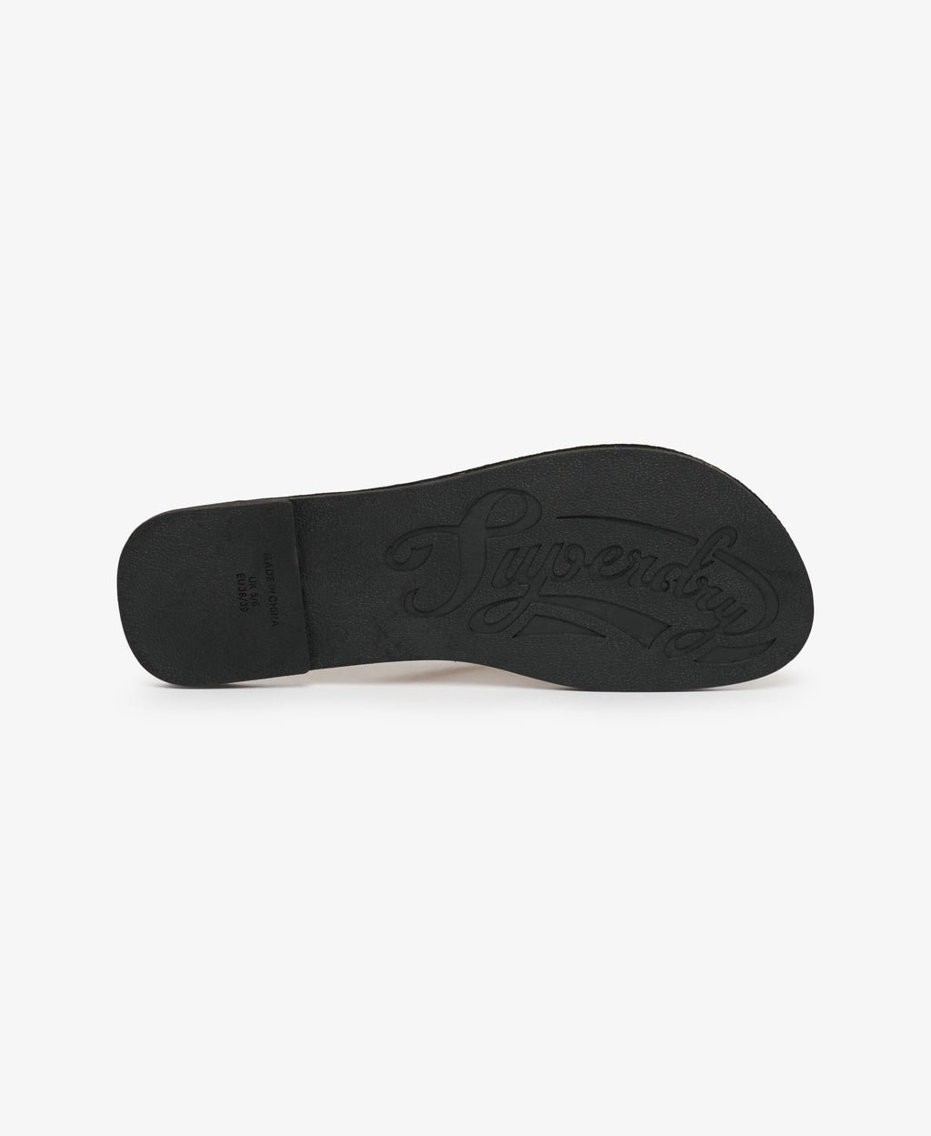 Faux Leather Braided Flip Flops