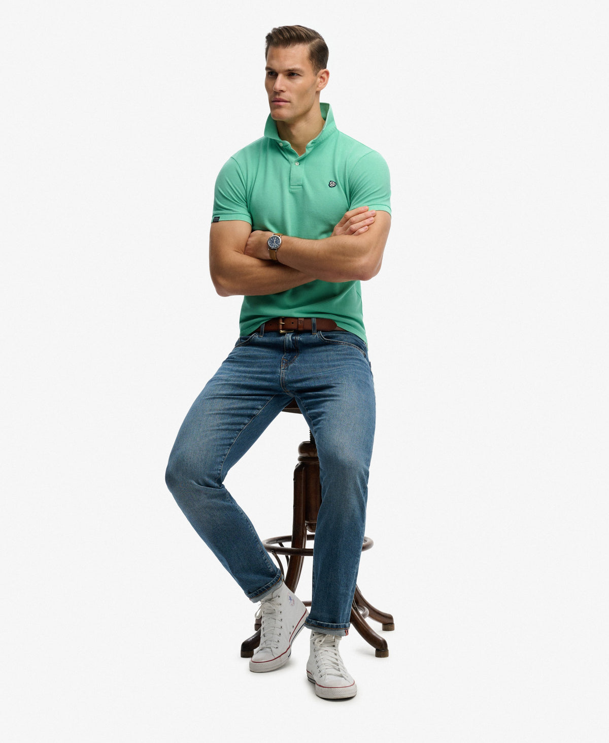 Vintage Destroy Polo Shirt
