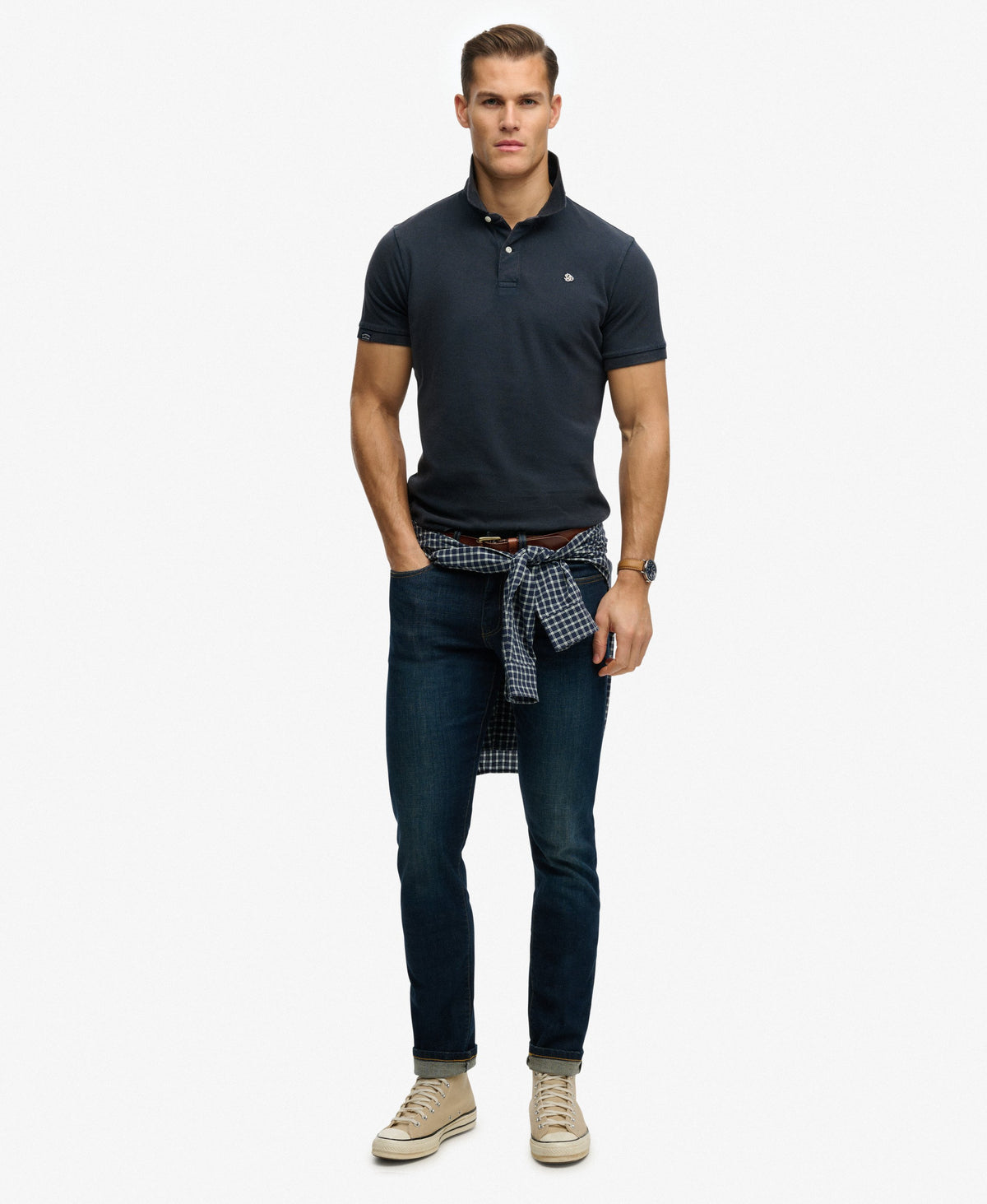 Vintage Destroy Polo Shirt