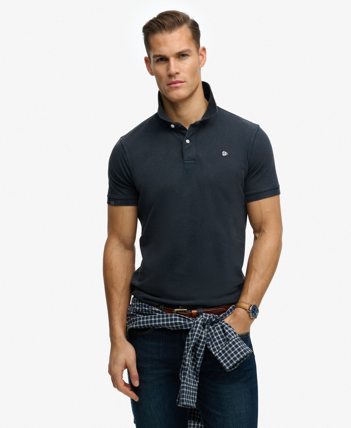 Vintage Destroy Polo Shirt