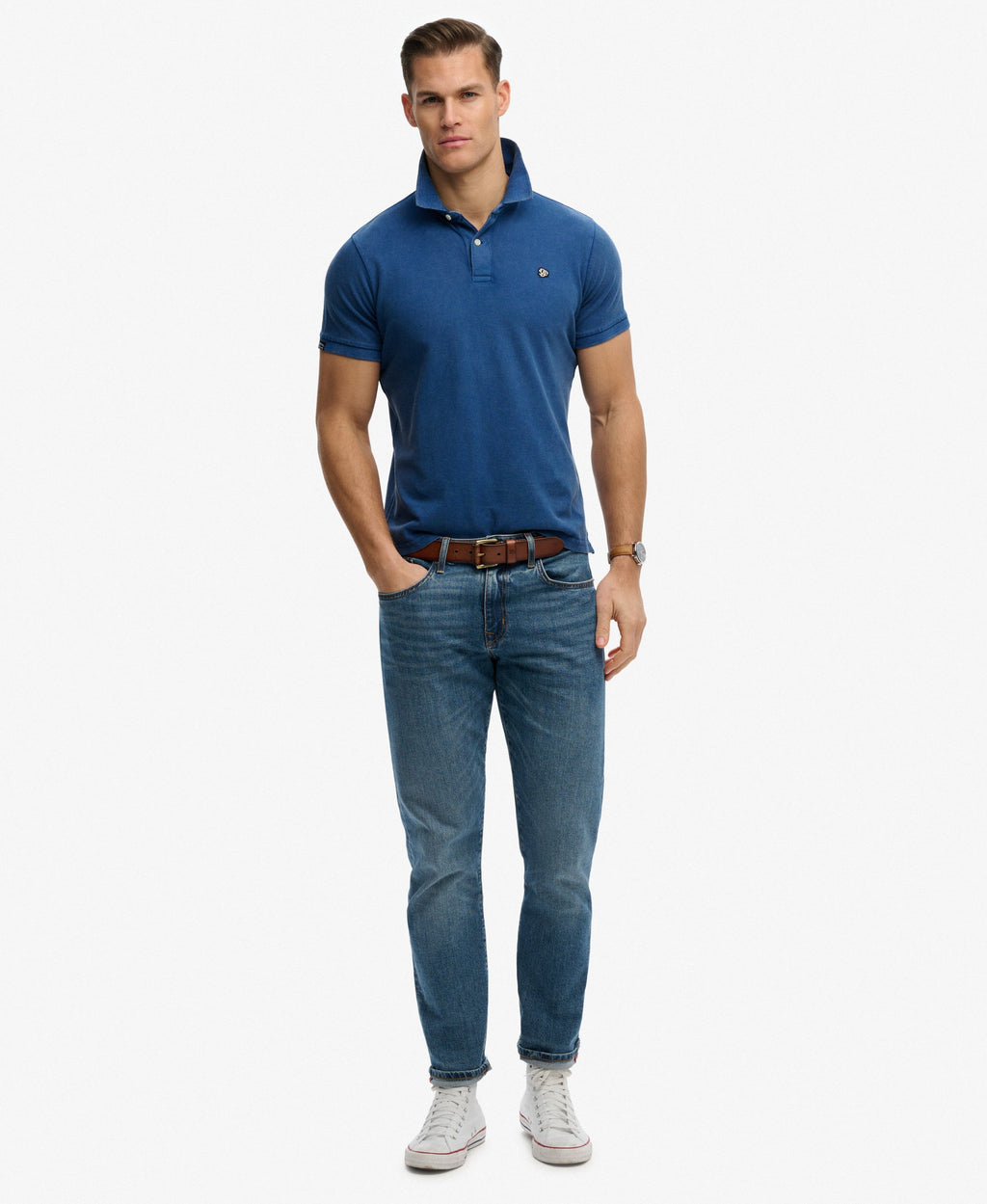 Vintage Destroy Polo Shirt