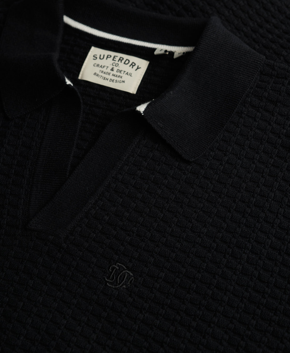 Johnny Collar Knitted Polo