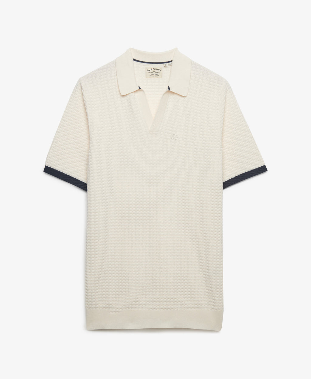 Johnny Collar Knitted Polo