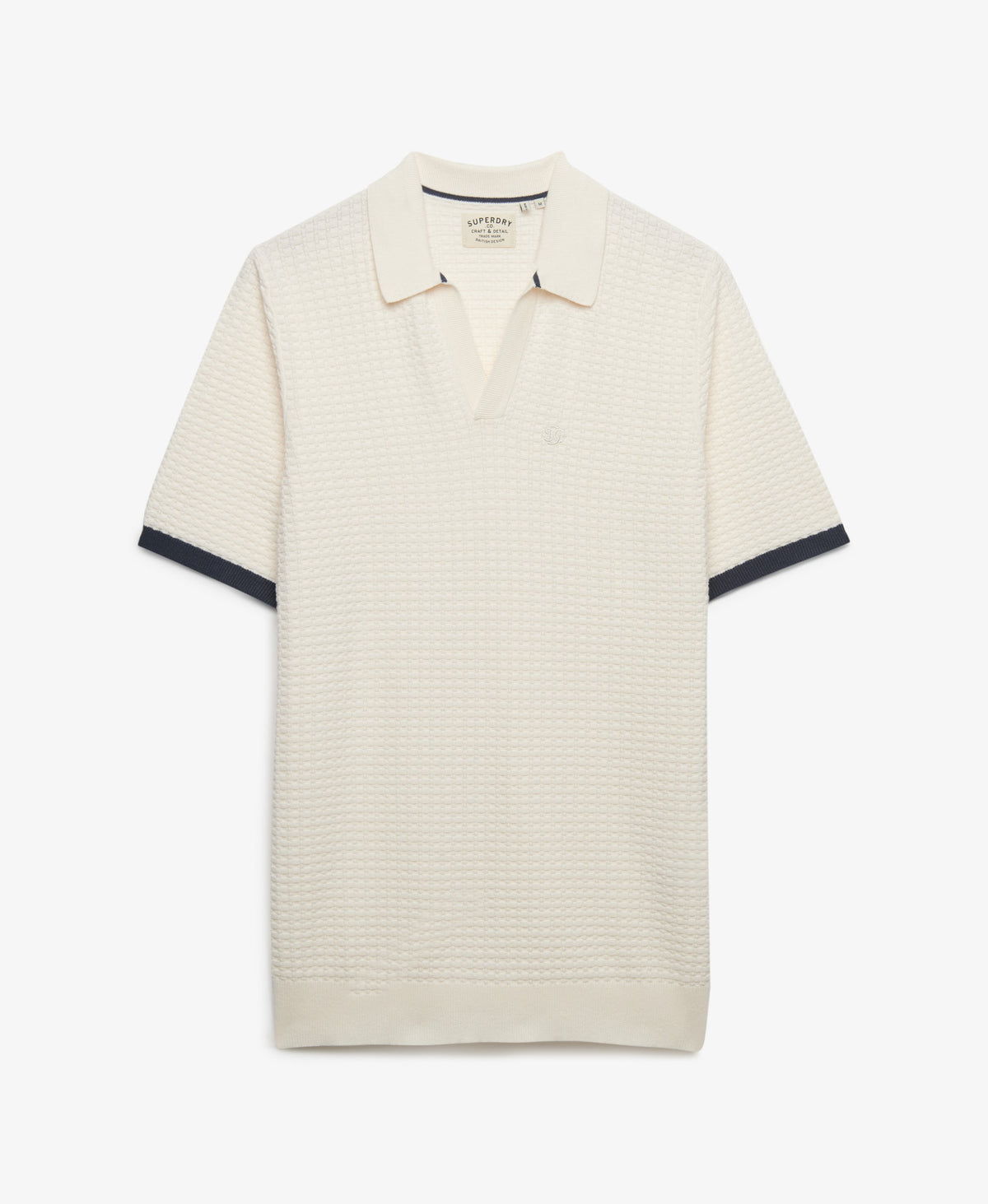 Johnny Collar Knitted Polo