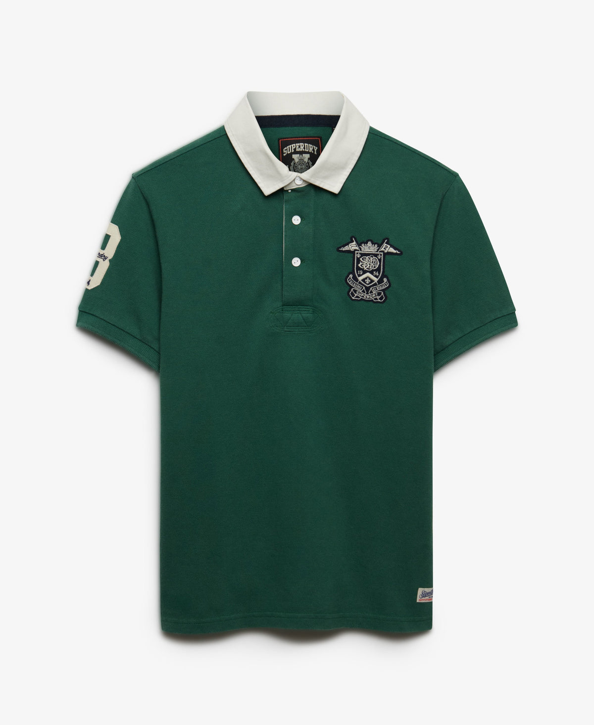 Vintage Pique Rugby Polo Shirt