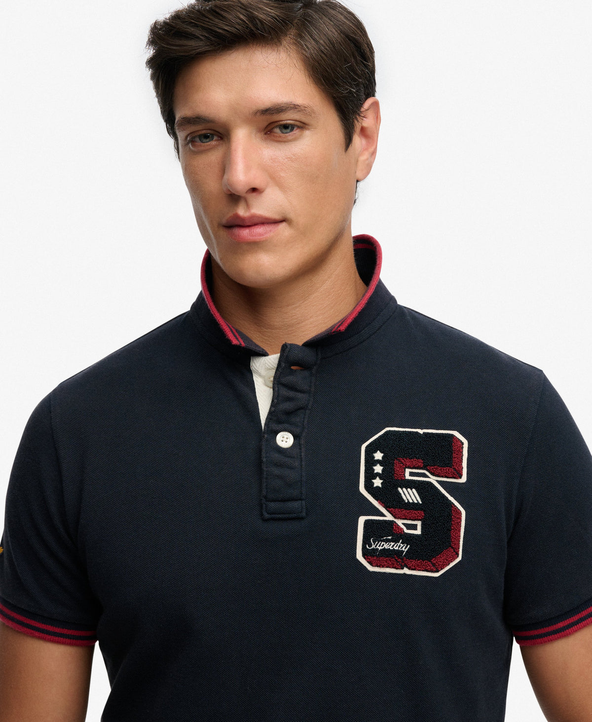 VINTAGE ATHLETIC PATCH POLO
