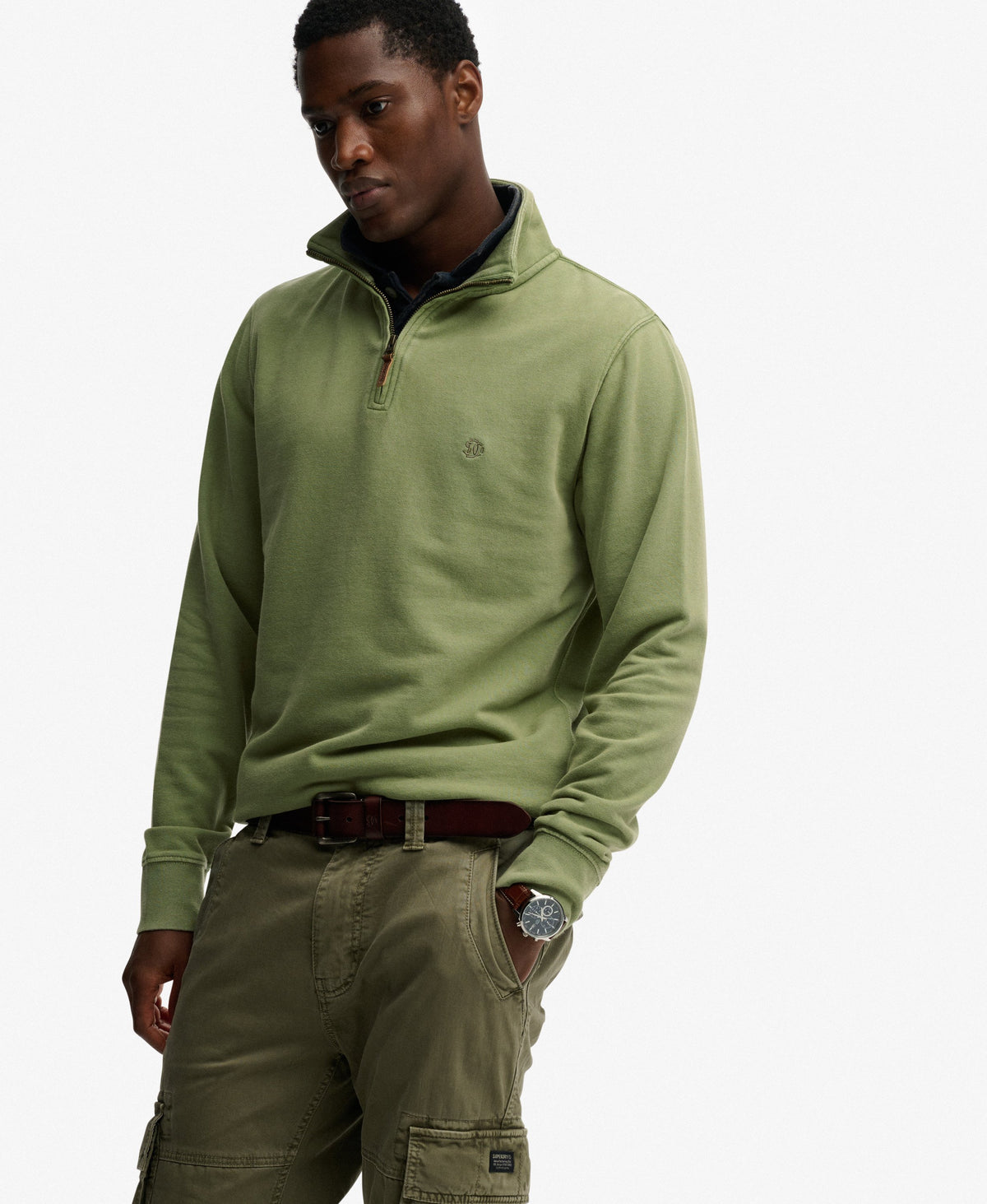 Classic Essential Half Zip Sweatshirt