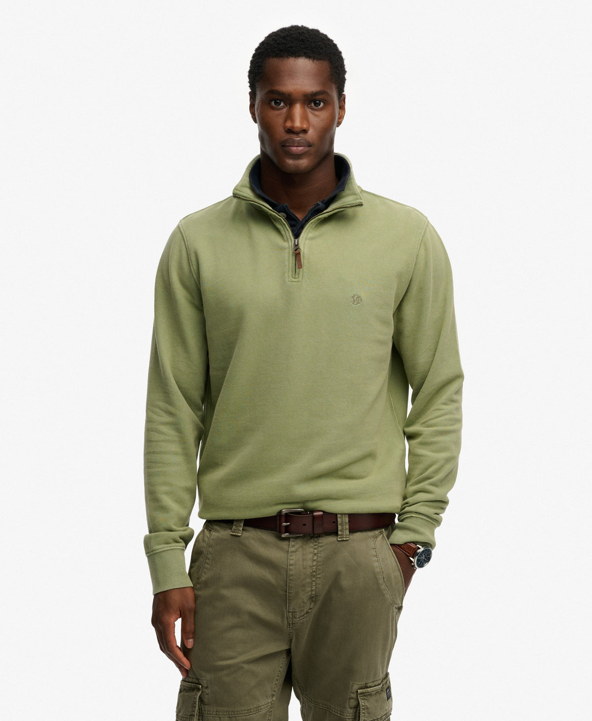 Classic Essential Half Zip Sweatshirt