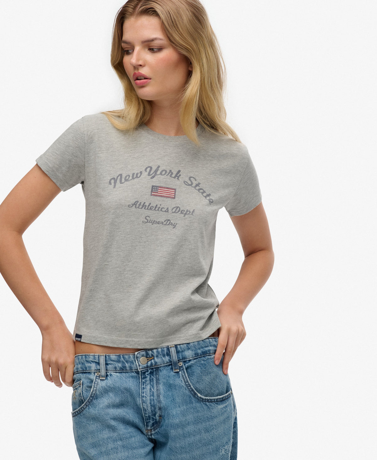 Athletic Essentials Fitted Graphic T-Shirt
