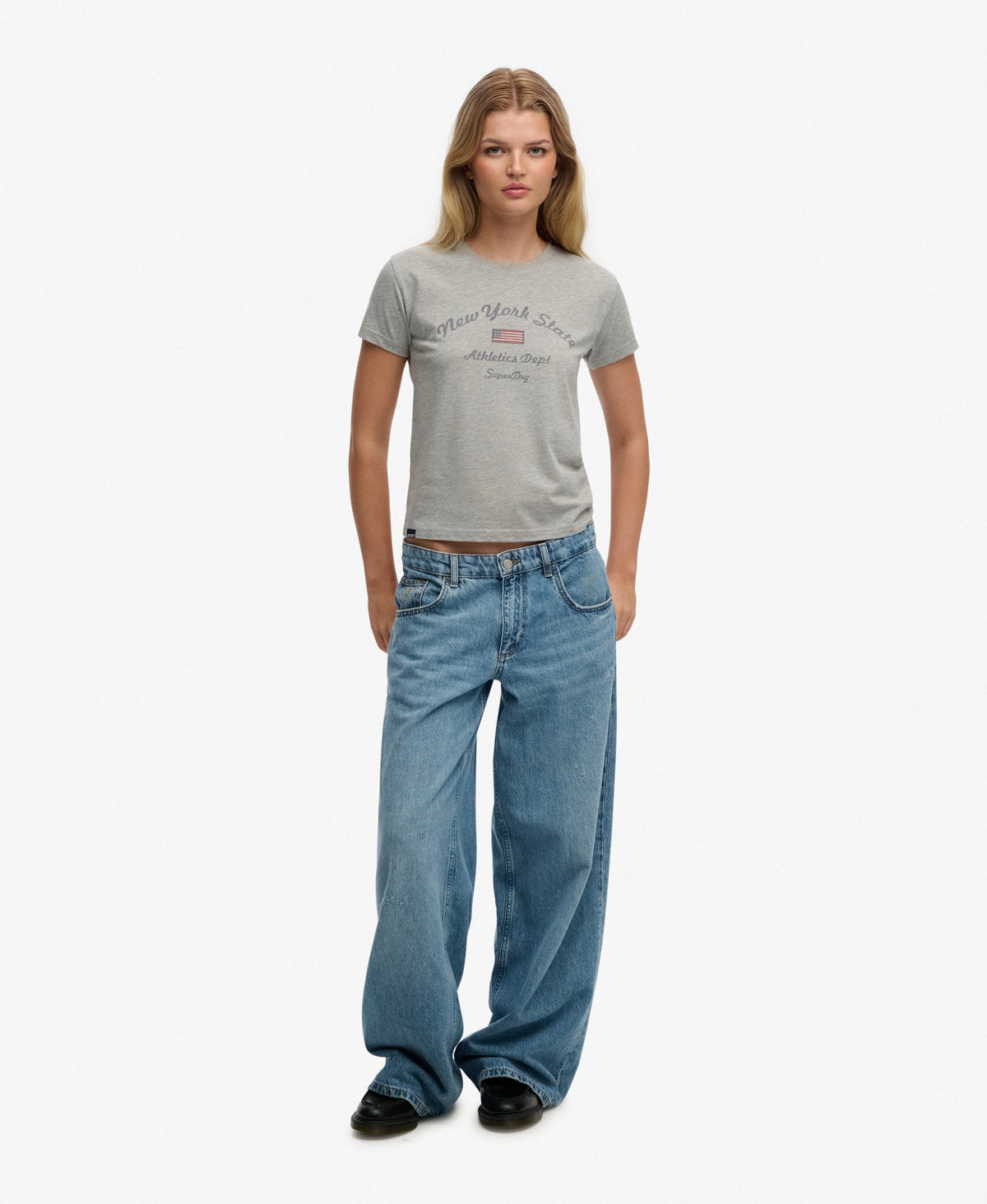 Athletic Essentials Fitted Graphic T-Shirt