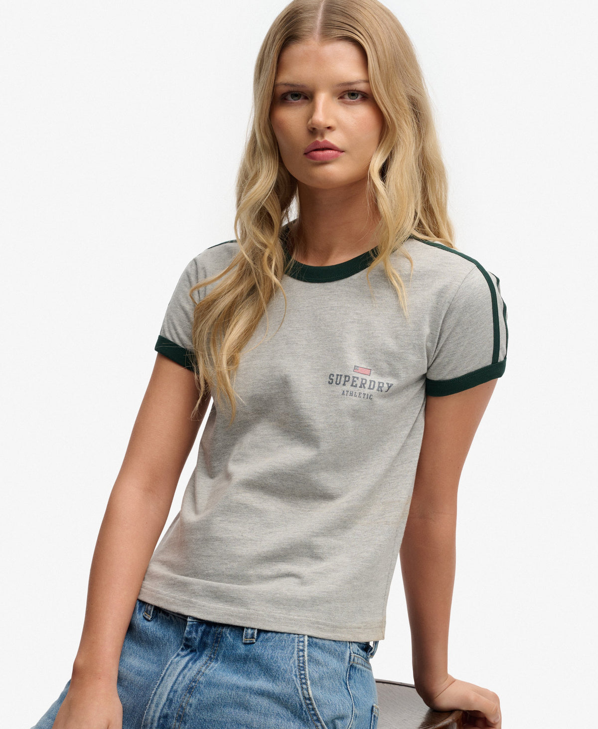Athletic Essentials Graphic Ringer T-Shirt