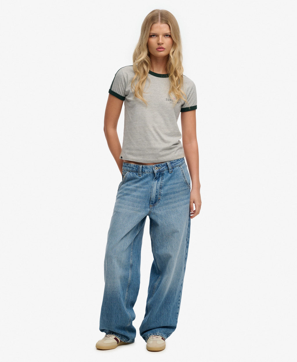 Athletic Essentials Graphic Ringer T-Shirt