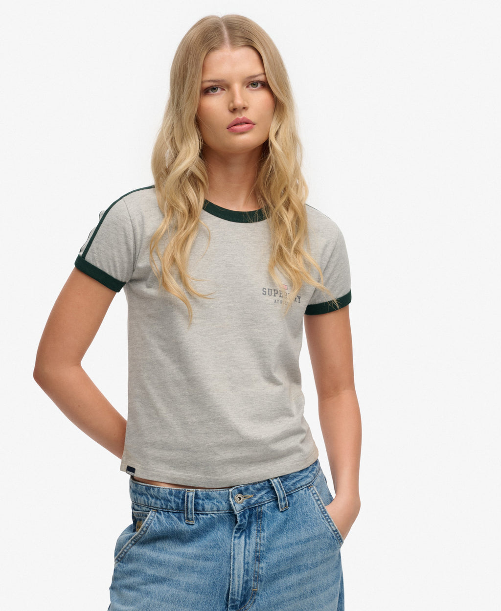 Athletic Essentials Graphic Ringer T-Shirt
