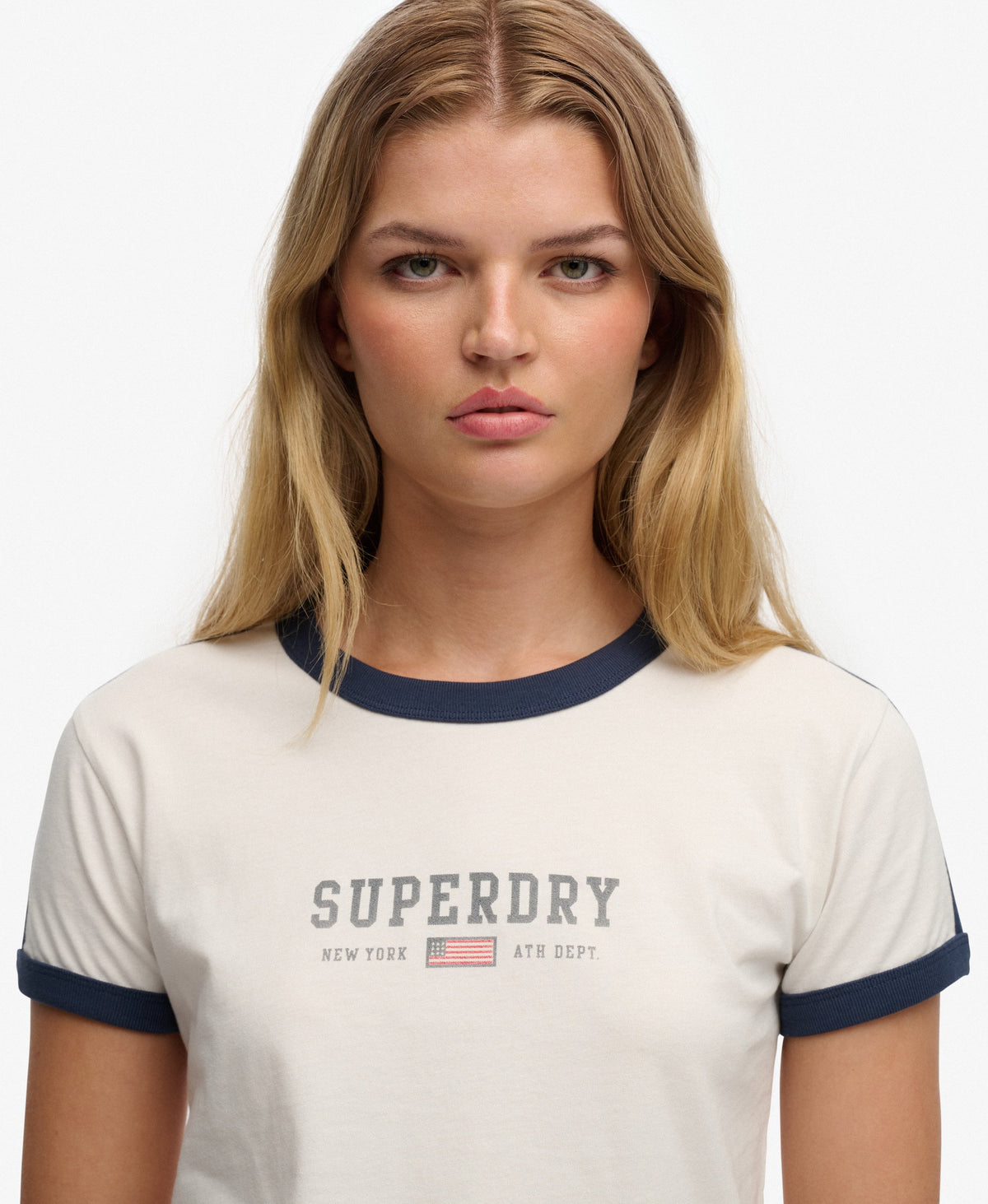 Athletic Essentials Graphic Ringer T-Shirt