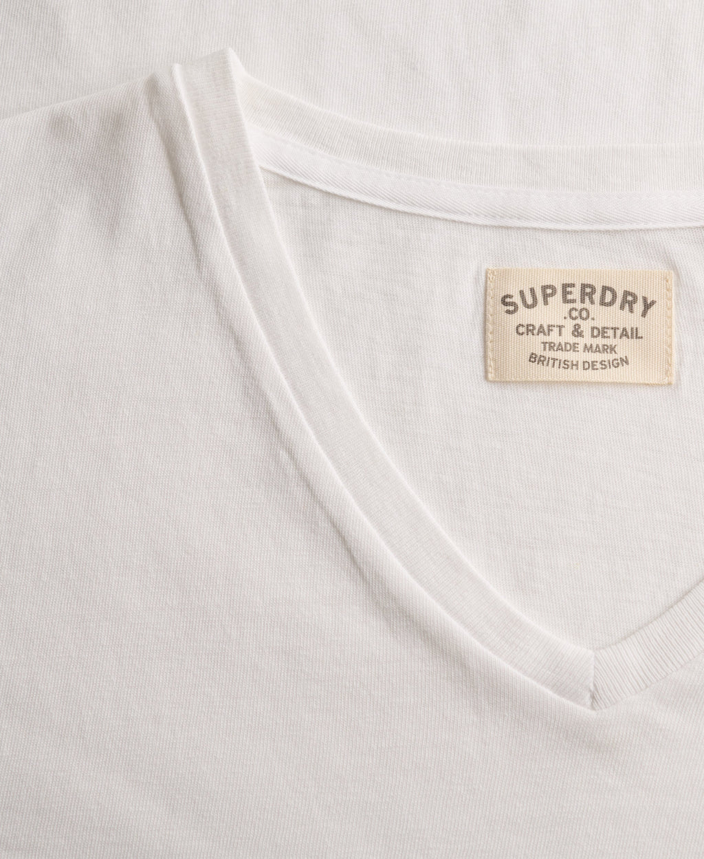 Classic Cotton Linen V-Neckline T-Shirt