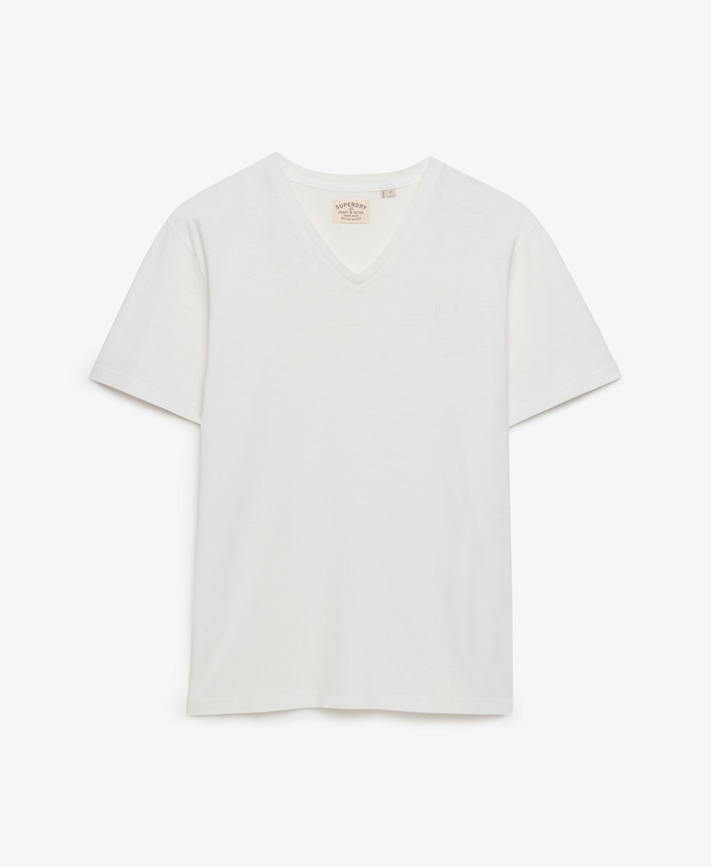 Classic Cotton Linen V-Neckline T-Shirt