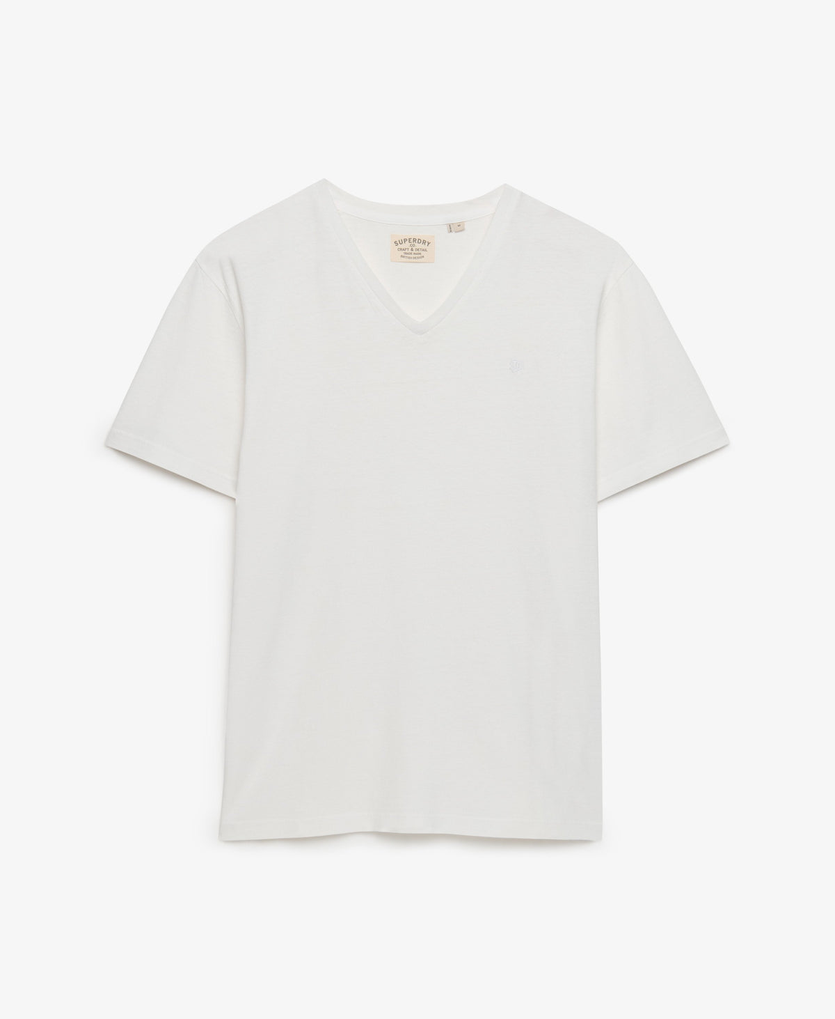 Classic Cotton Linen V-Neckline T-Shirt