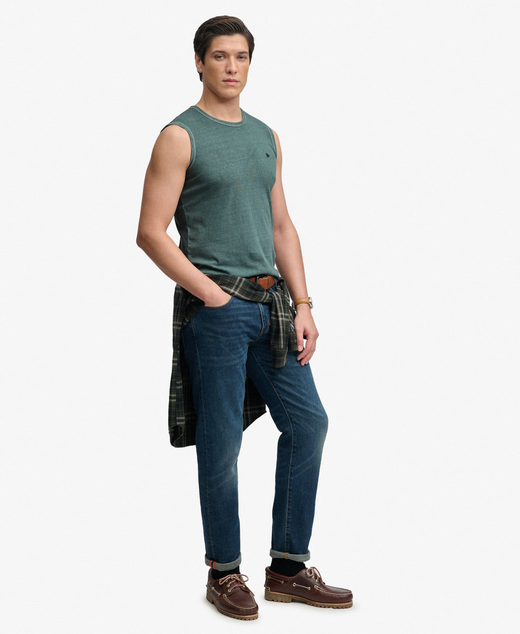 Classic Cotton Linen Tank Top