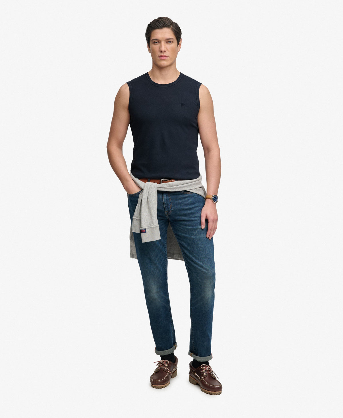 Classic Cotton Linen Tank Top