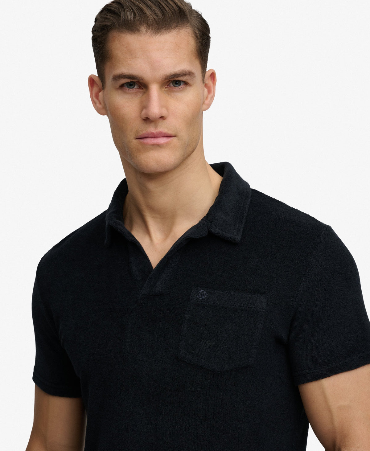 Towelling Polo Shirt