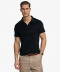 Towelling Polo Shirt