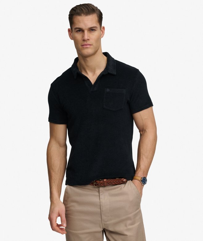Towelling Polo Shirt