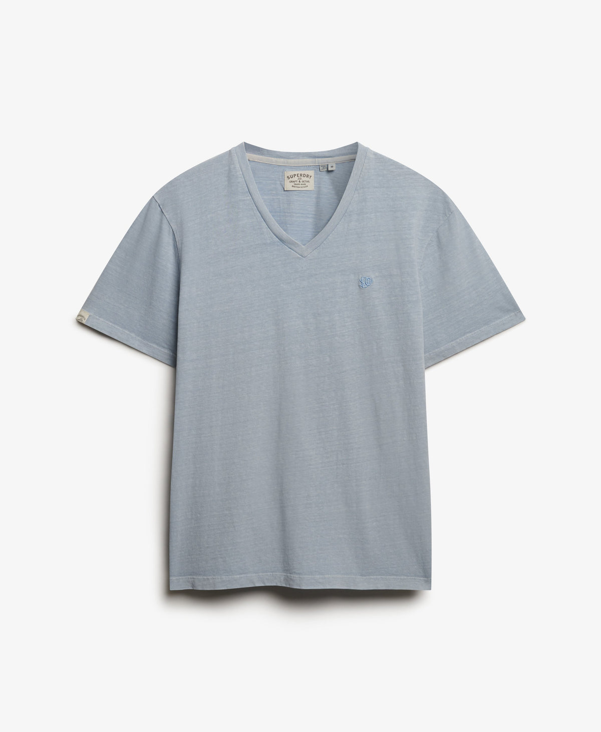 Classic Cotton Linen V-Neckline T-Shirt