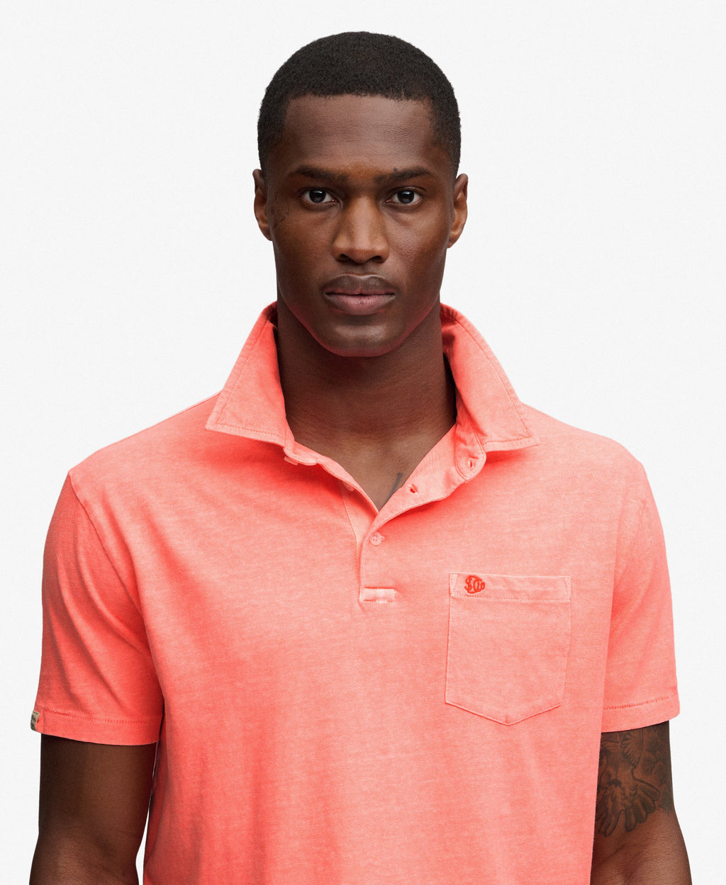 Classic Cotton Linen Polo Shirt