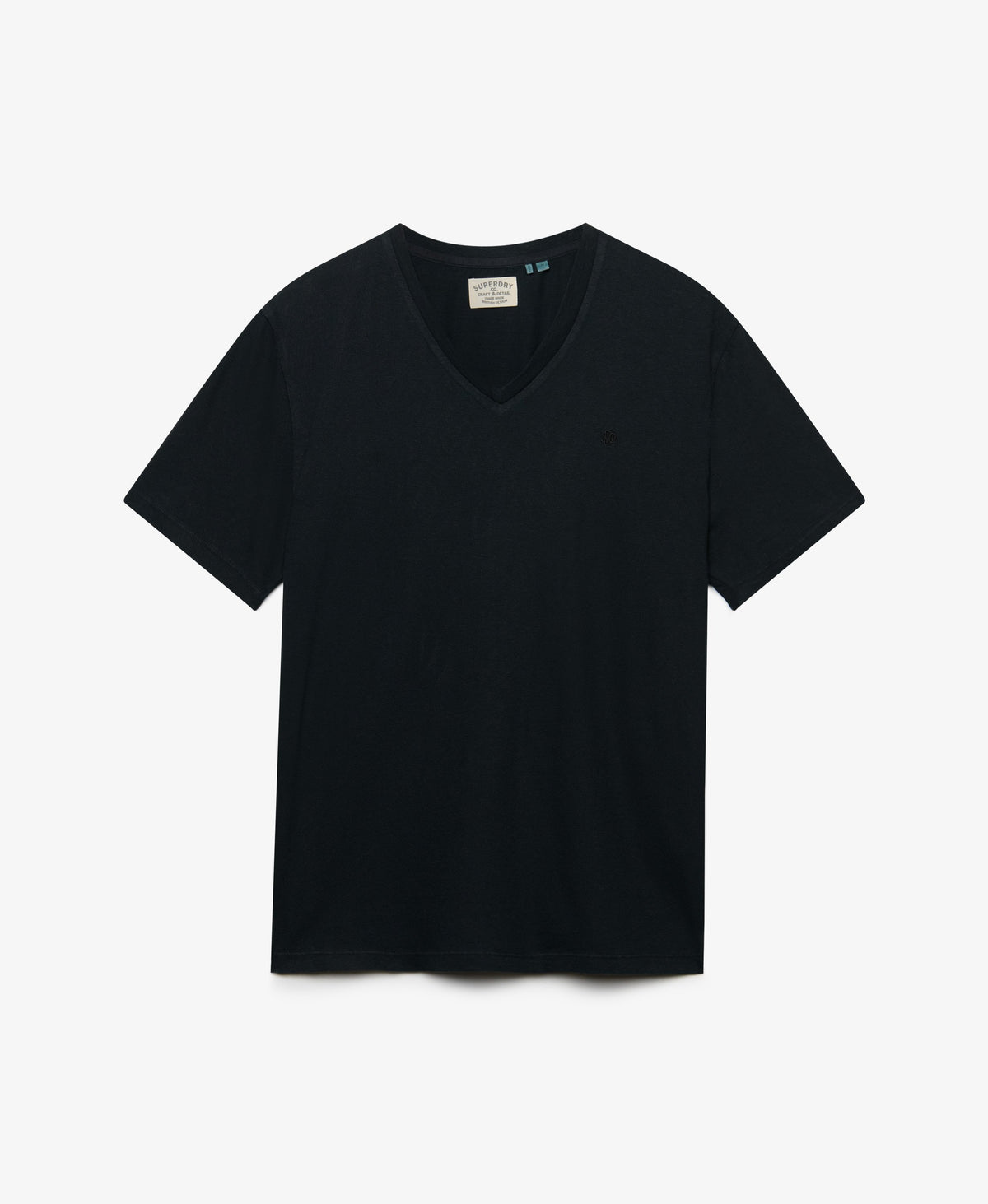 Classic Cotton Linen V-Neckline T-Shirt
