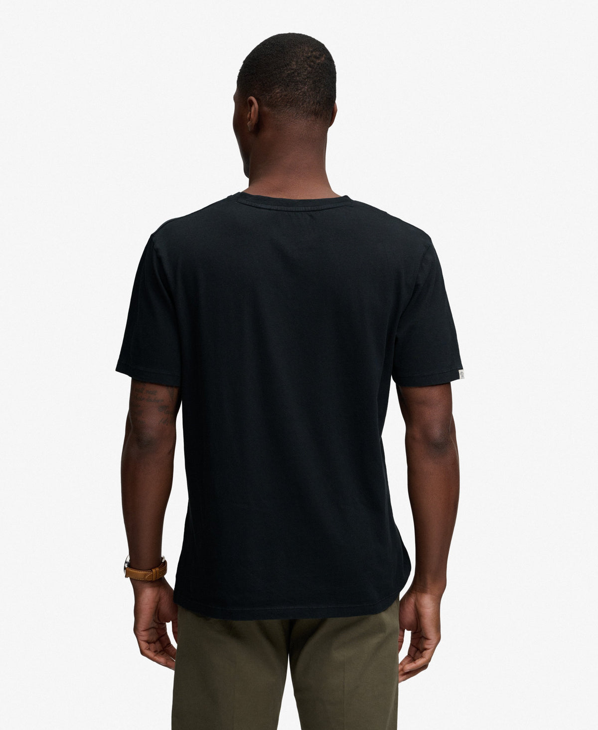 Classic Cotton Linen V-Neckline T-Shirt