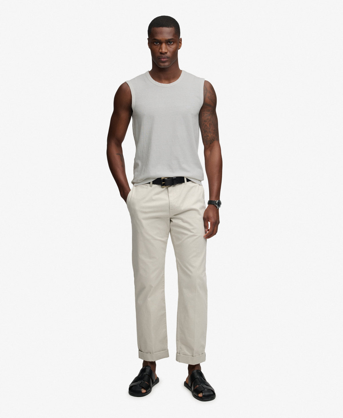 Classic Cotton Linen Tank Top