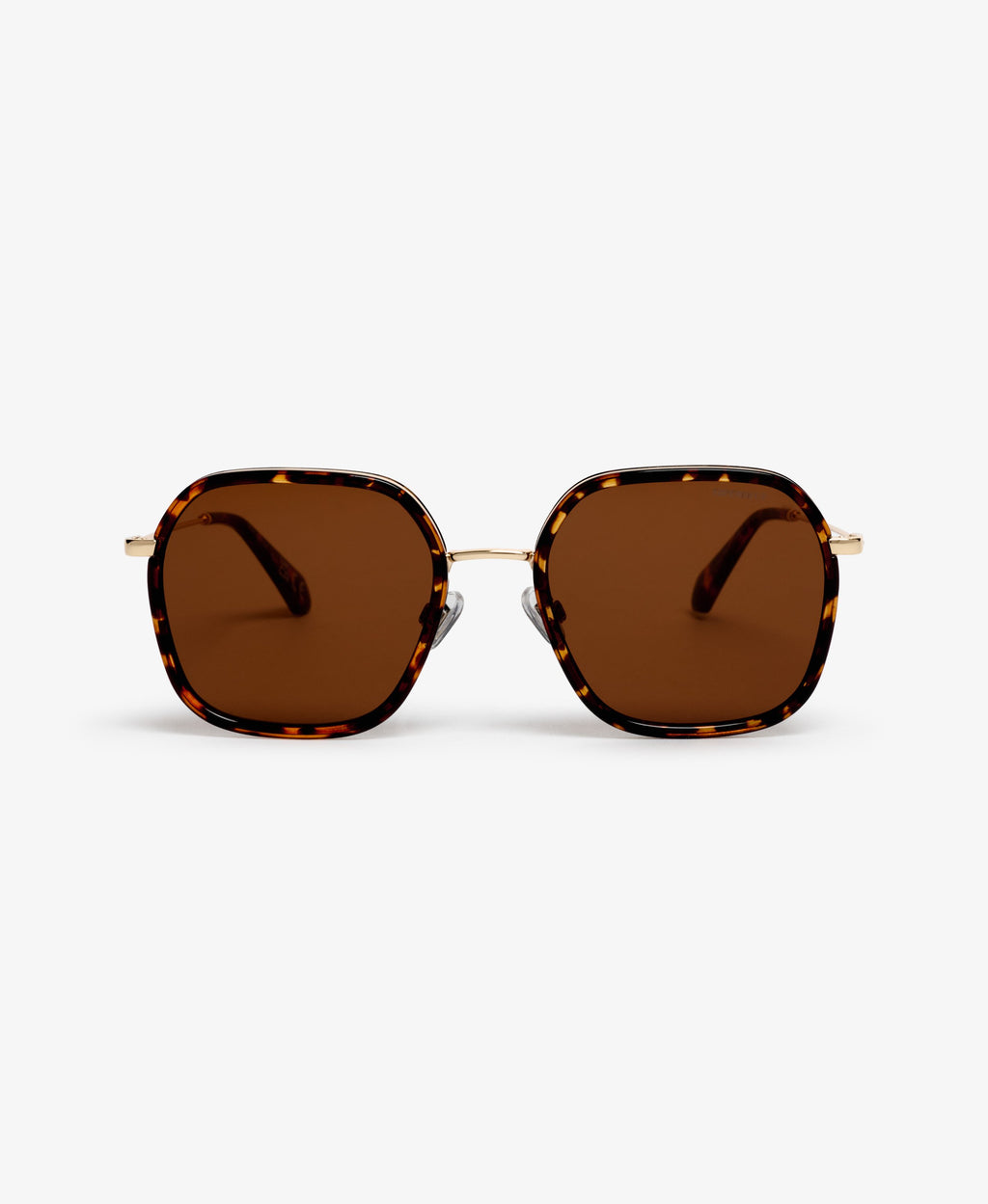 Framed Metal Square Sunglasses